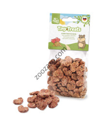 Малки лакомства - Протеинови сърца за малки гризачи, 100 гр. - JR FARM Tiny Treats Protein-Hearts Hermetia 